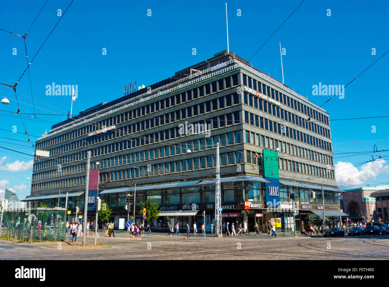 Sokos Hotel Vaakuna (1952), Mannerheimintie, Helsinki, Finland, Europe Stock Photo