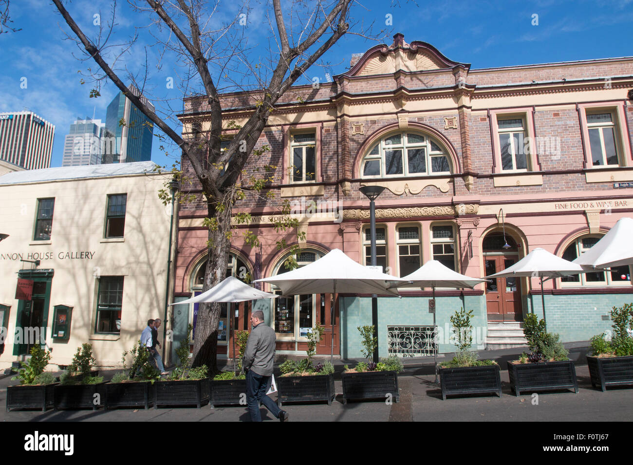 The Historic Rocks Area Of Sydney City Centre Along Argyle Street 