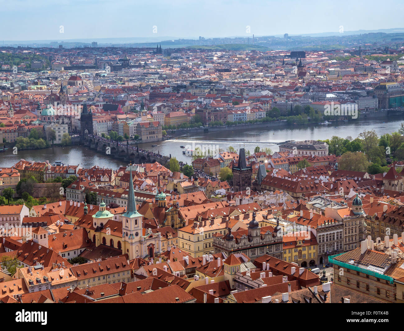 City view river vltava charles hi-res stock photography and images - Alamy