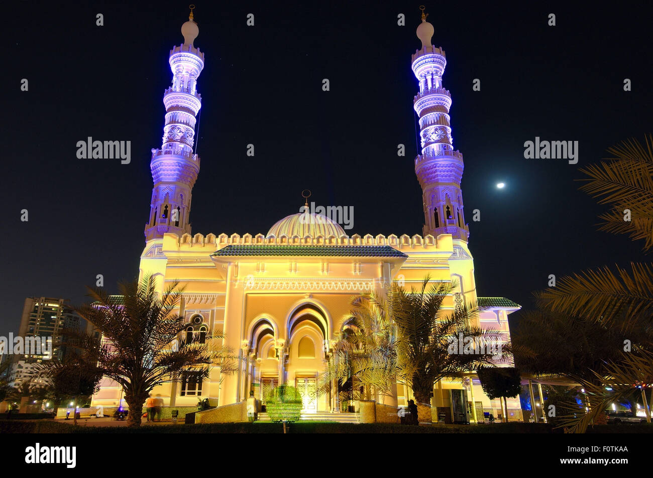 emirate Sharjah, United Arab Emirates. 15th Oct, 2014. Sharjah Light