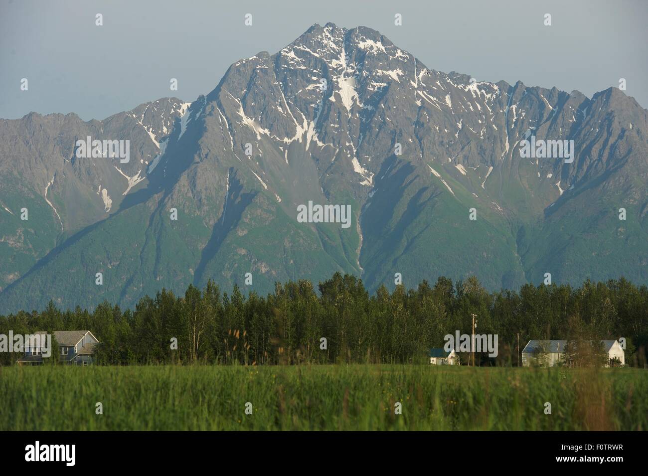 Matanuska Valley, Palmer, Alaska, USA Stock Photo 86597443 Alamy