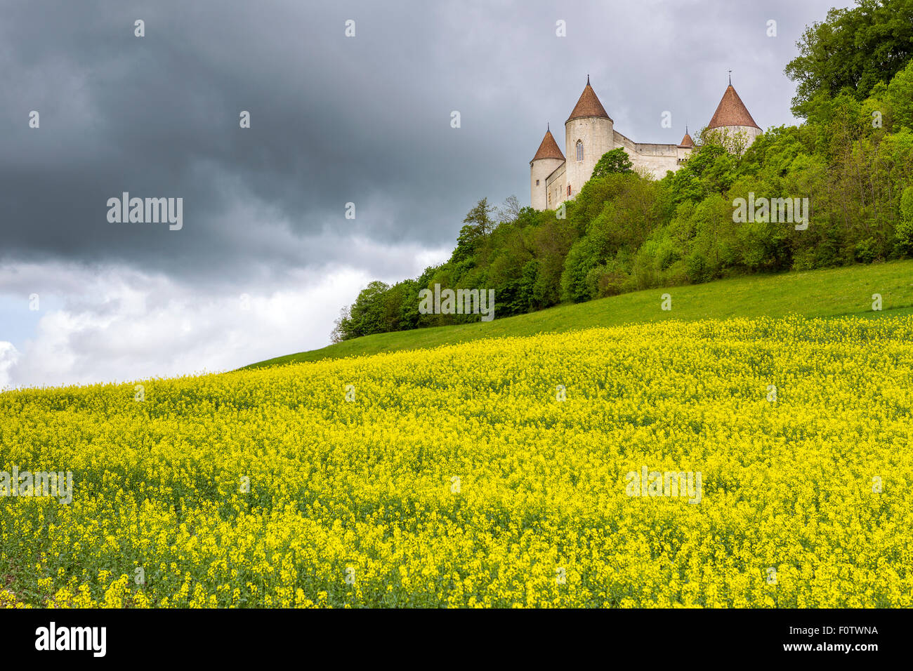 Chateau de champvent hires stock photography and images Alamy