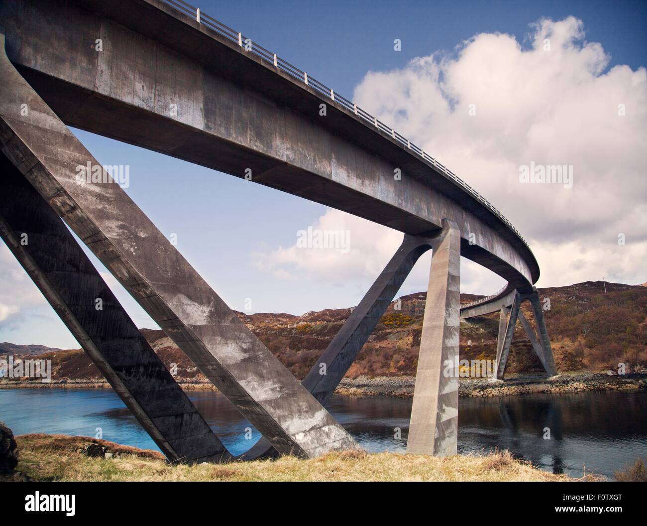Kylesku Bridge, Sutherland, Scotland Stock Photo