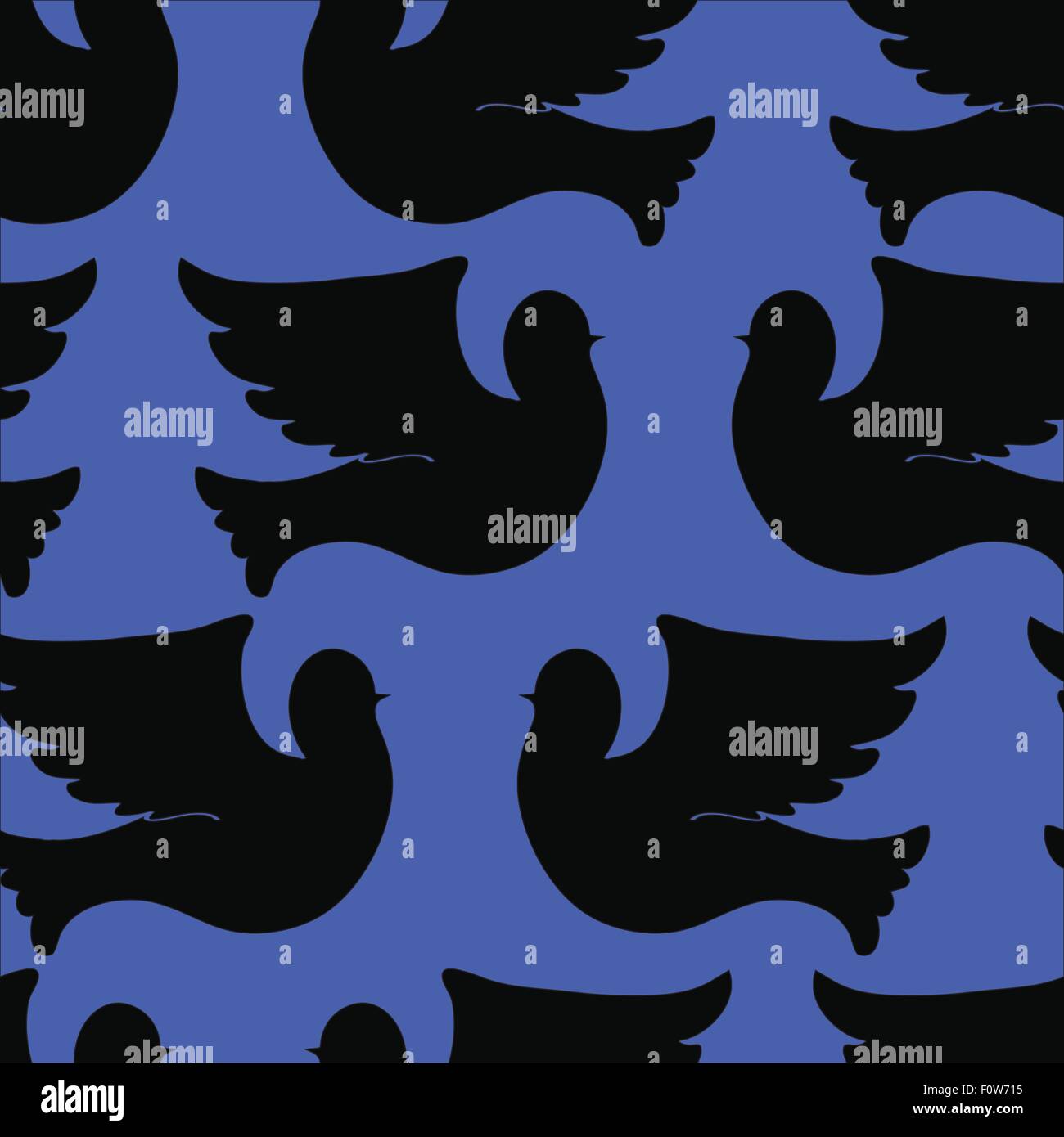 Doves and pigeons seamless pattern Stock Vector Image & Art - Alamy