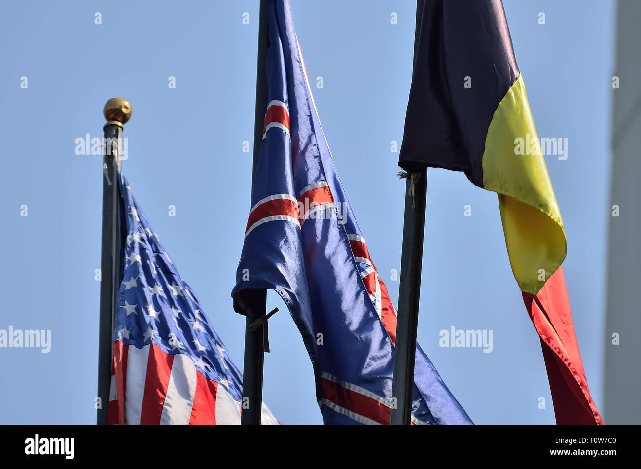 Various nation flag Stock Photo