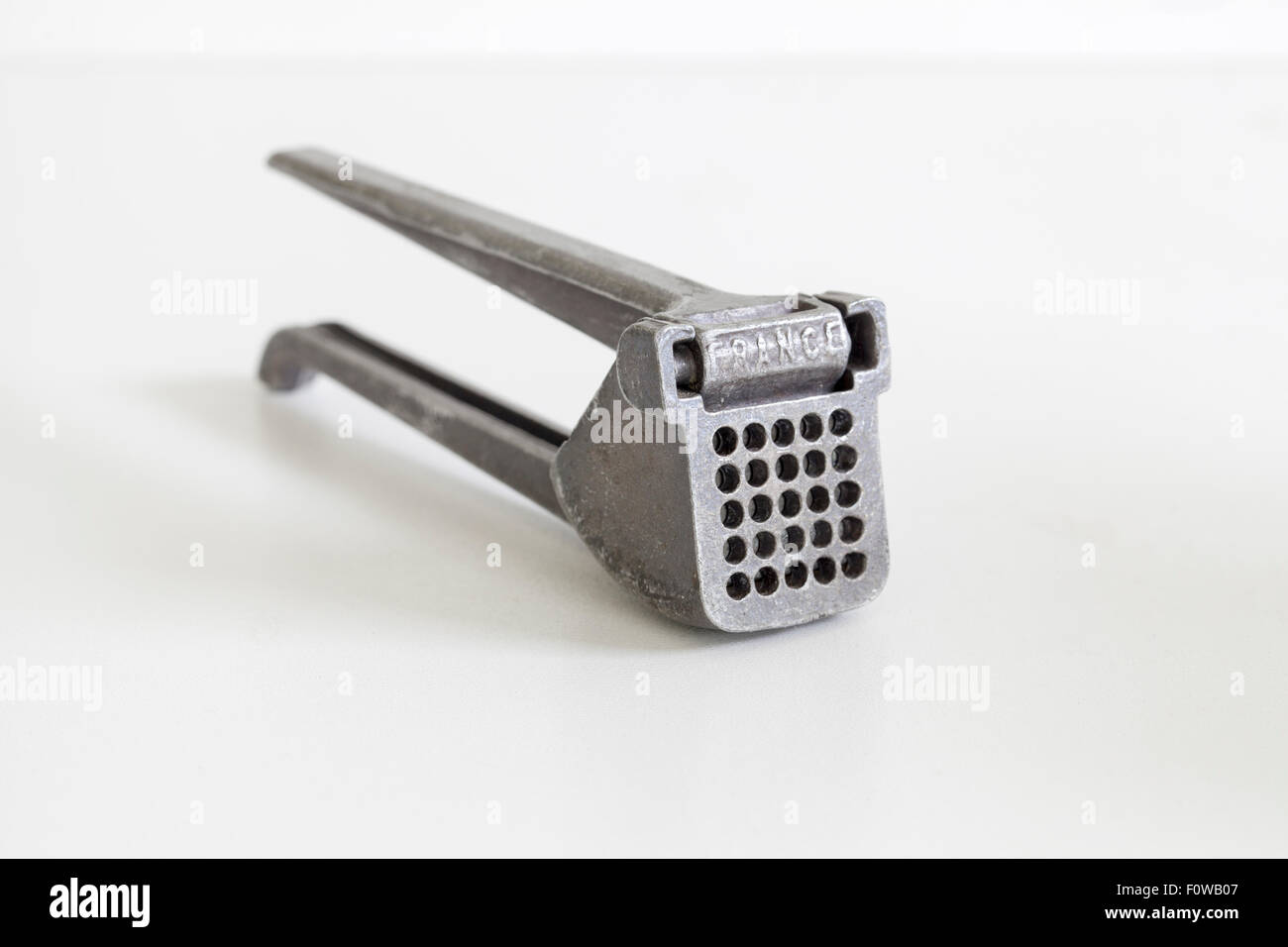 Vintage French Garlic Press Stock Photo Alamy