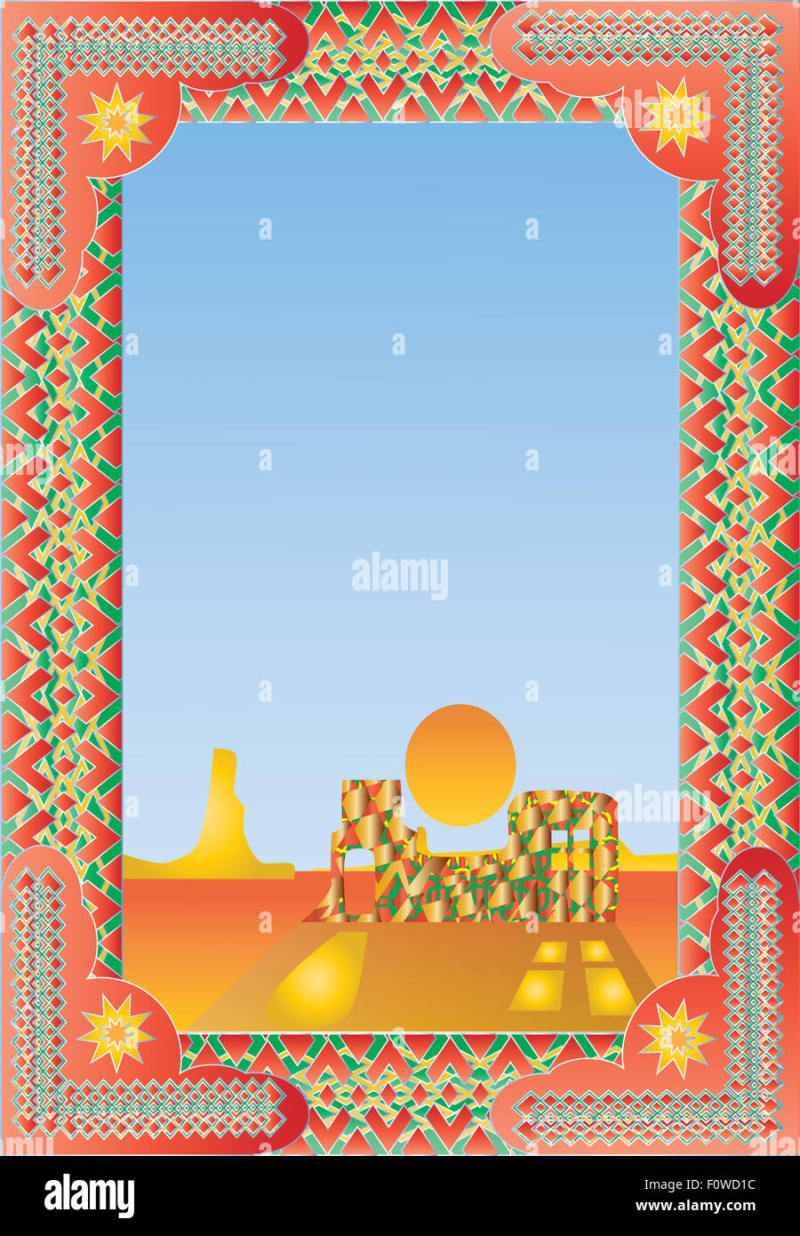 Desert frame hires stock photography and images Alamy