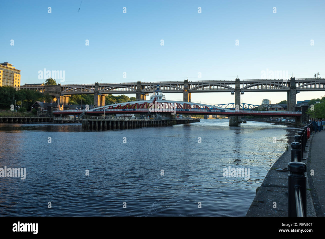 Swing Bridge & High Level Bridge. Bridge's that span the River Tyne