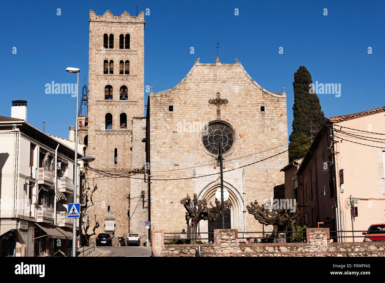 Sant Salvador, Breda Monastery Stock Photo Alamy