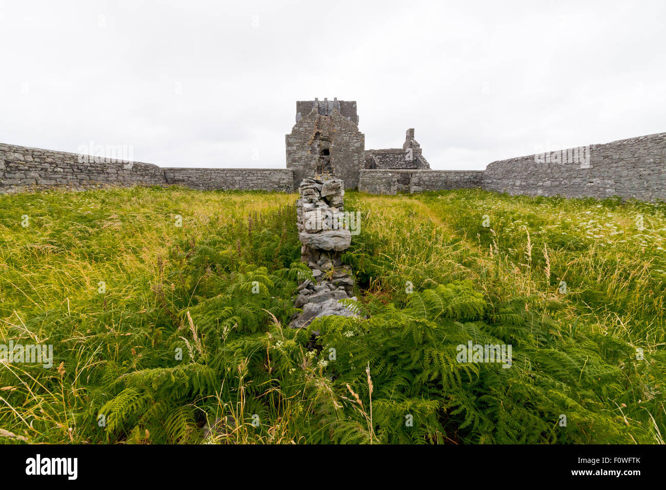 The Aran Islands in Galway Bay Stock Photo Alamy