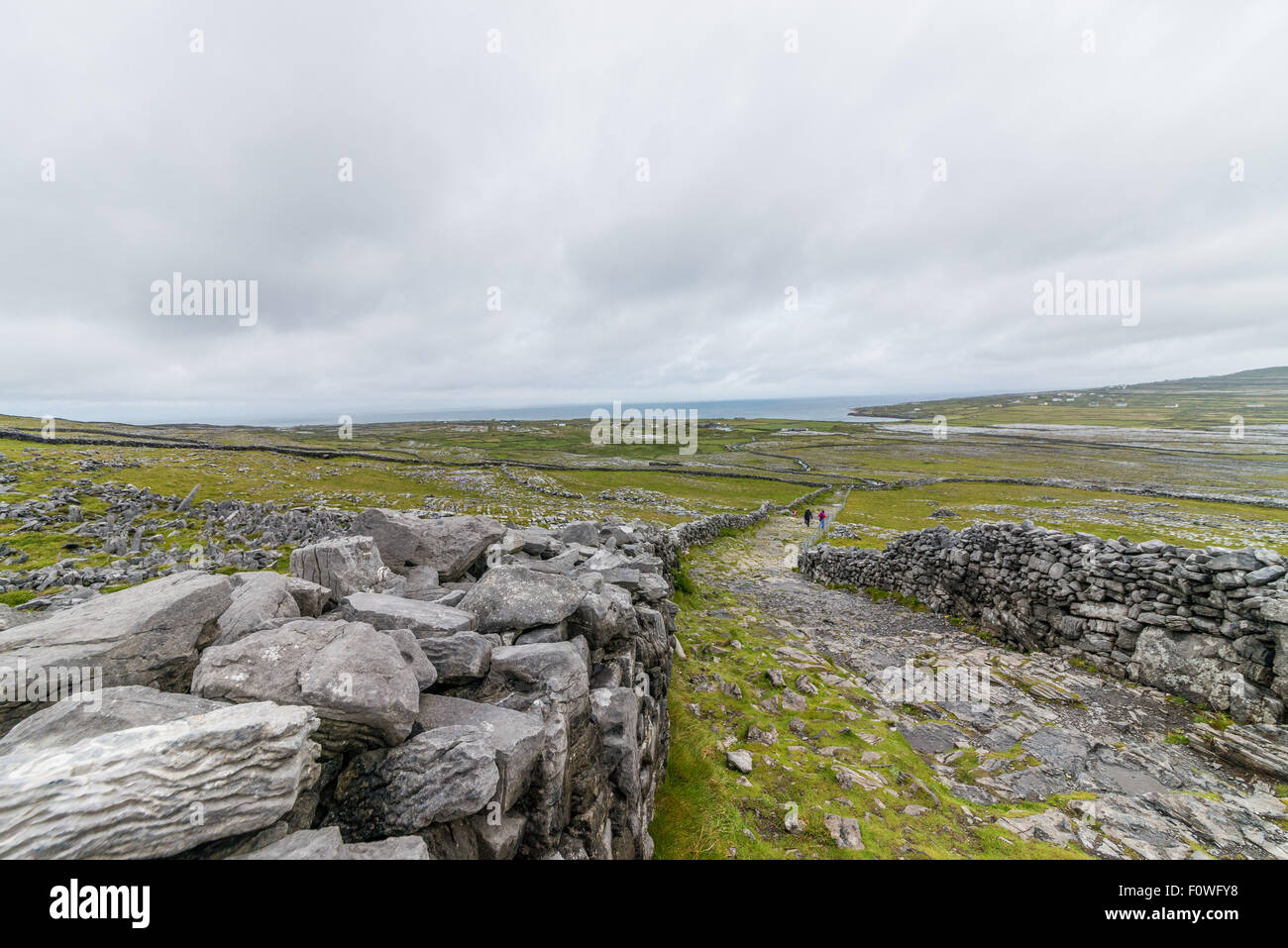 The Aran Islands in Galway Bay Stock Photo Alamy
