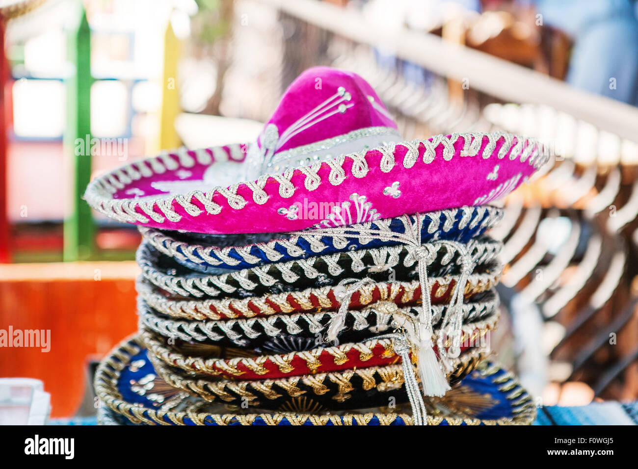 Stack of sombreros hi-res stock photography and images - Alamy