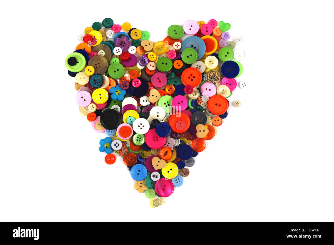 Heart shaped buttons Stock Photo by ©candy18 82153190