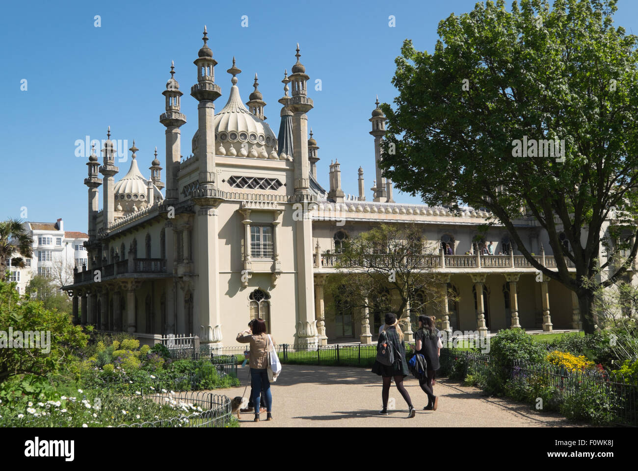 Brighton's Royal Pavilion Stock Photo