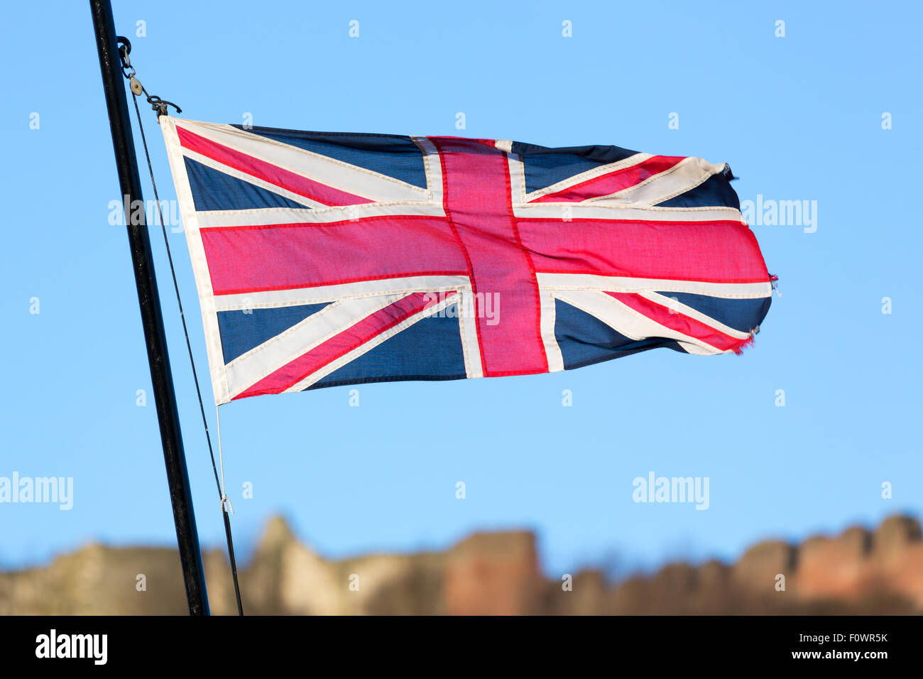 Union Jack, flag of Great Britain (the United Kingdom or UK) Stock Photo