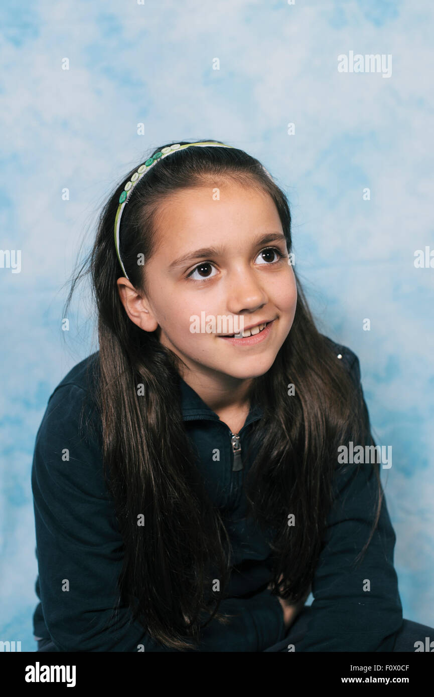 portrait of little girl Stock Photo - Alamy