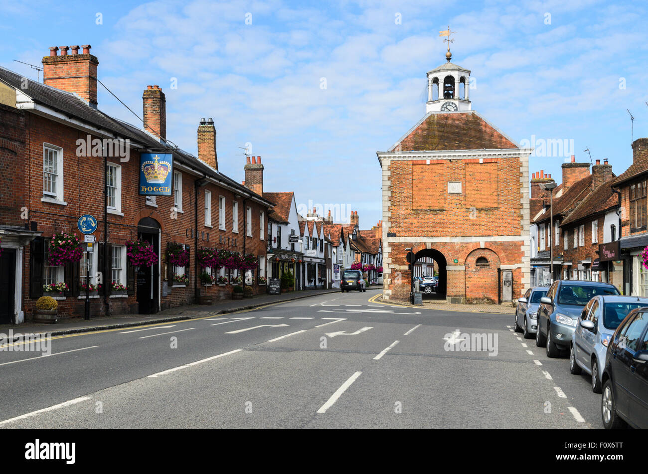 Old Amersham High Street, Buckinghamshire, England, UK Stock Photo