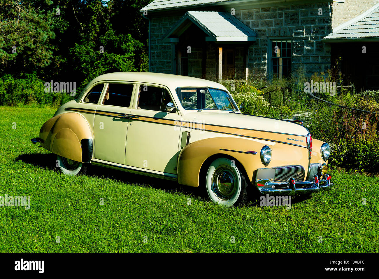 1941 Studebaker Commander Delux-Tone Cruising Sedan Stock Photo