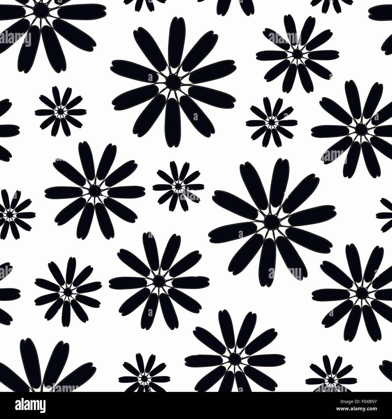 seamless background with flowers Stock Vector Image & Art - Alamy