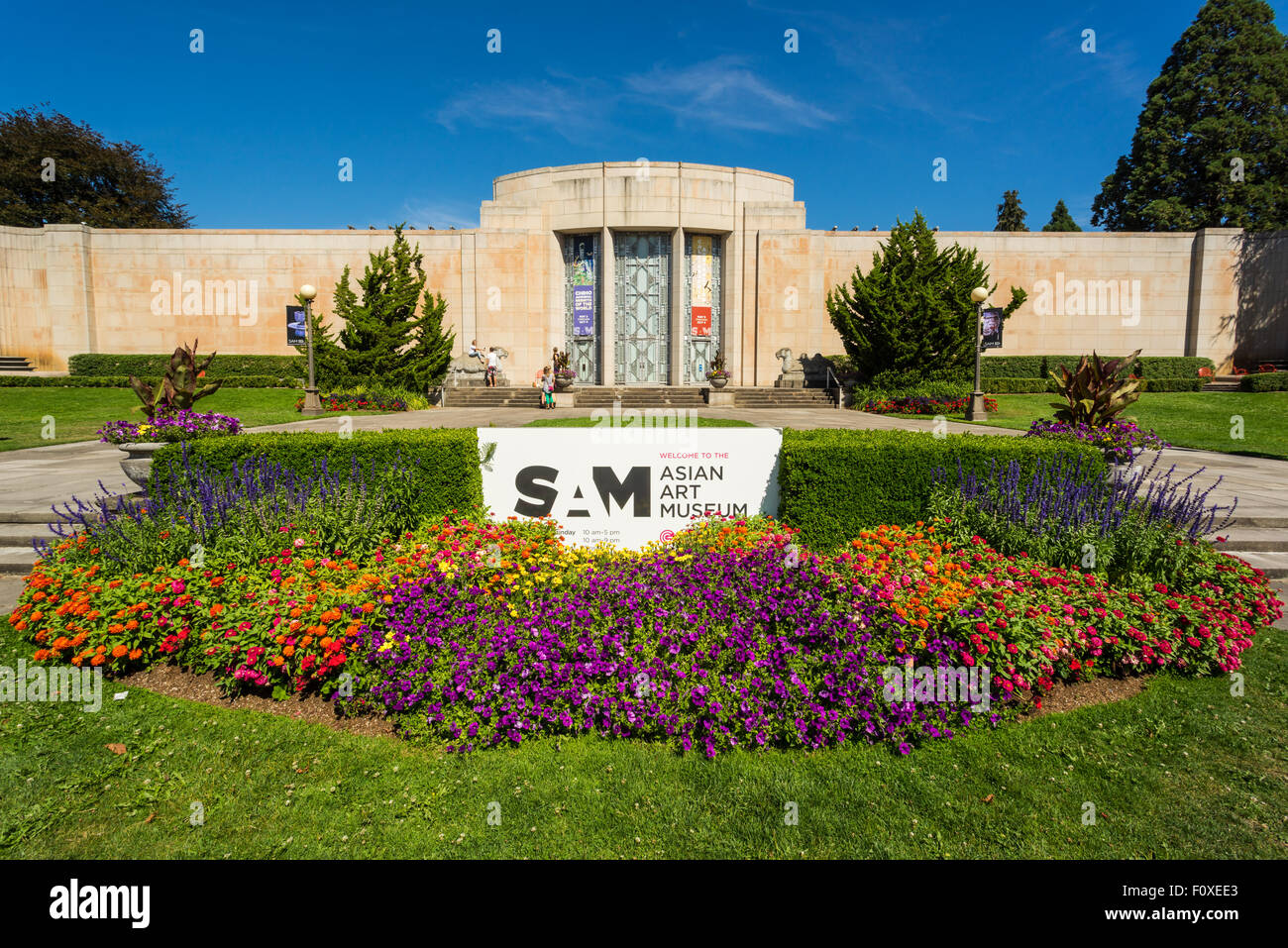 Seattle Asian Art Museum Stock Photo Alamy