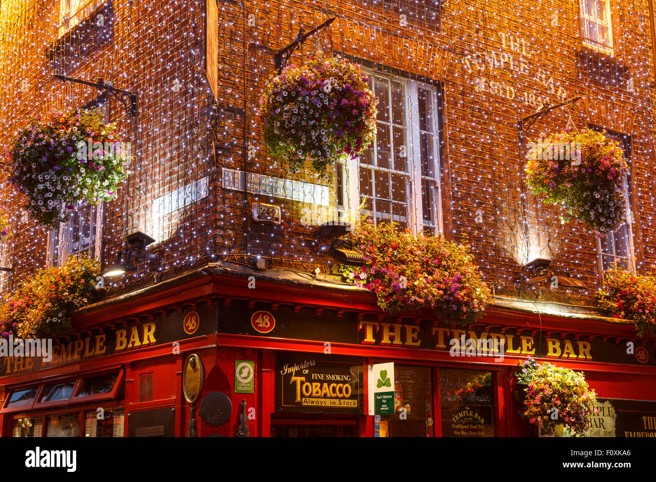 The Temple Bar, Dublin, Ireland, Europe Stock Photo Alamy