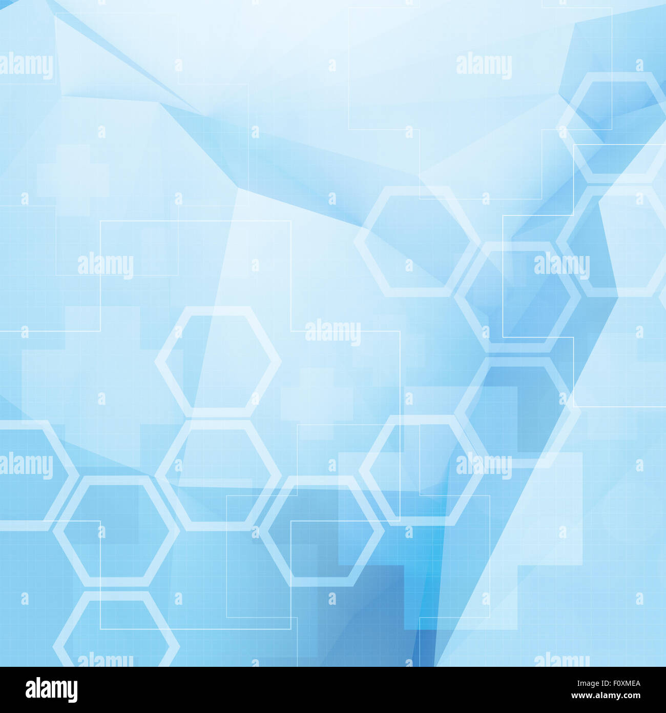 Abstract molecules low poly medical background Stock Photo - Alamy