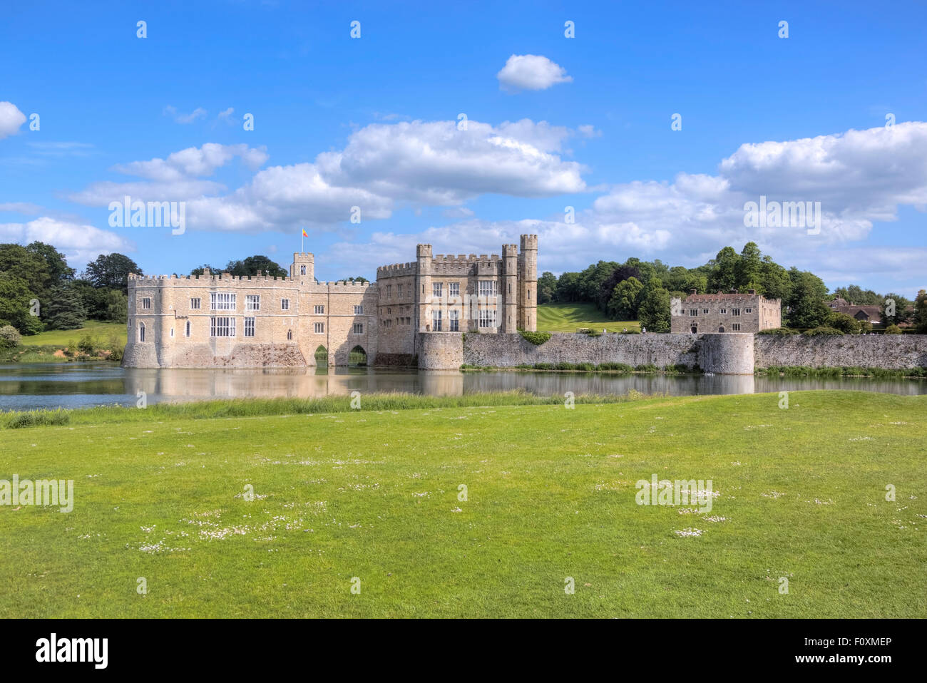 Leeds Castle, Maidstone, Kent, England, United Kingdom Stock Photo
