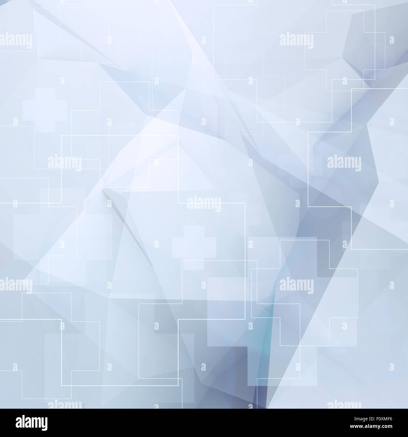 Abstract molecules low poly medical background Stock Photo - Alamy