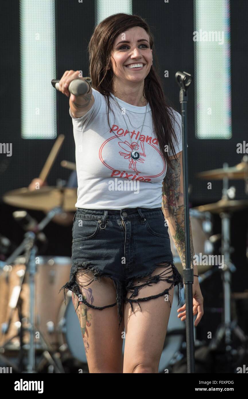 Wantagh, NY, USA. 22nd Aug, 2015. Valerie Anne Poxleitner, Lights on