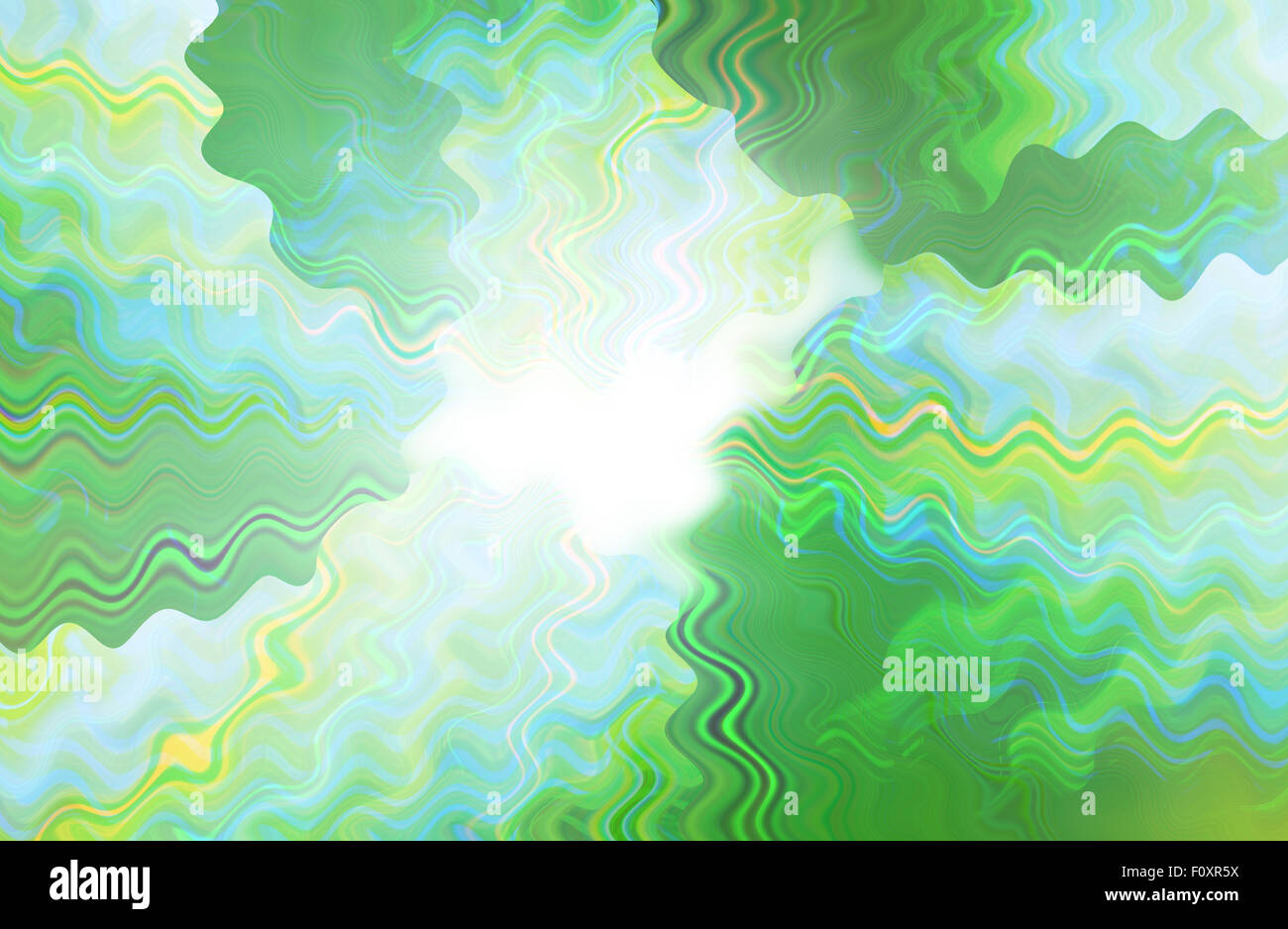 abstract green color background with motion wave Stock Photo - Alamy
