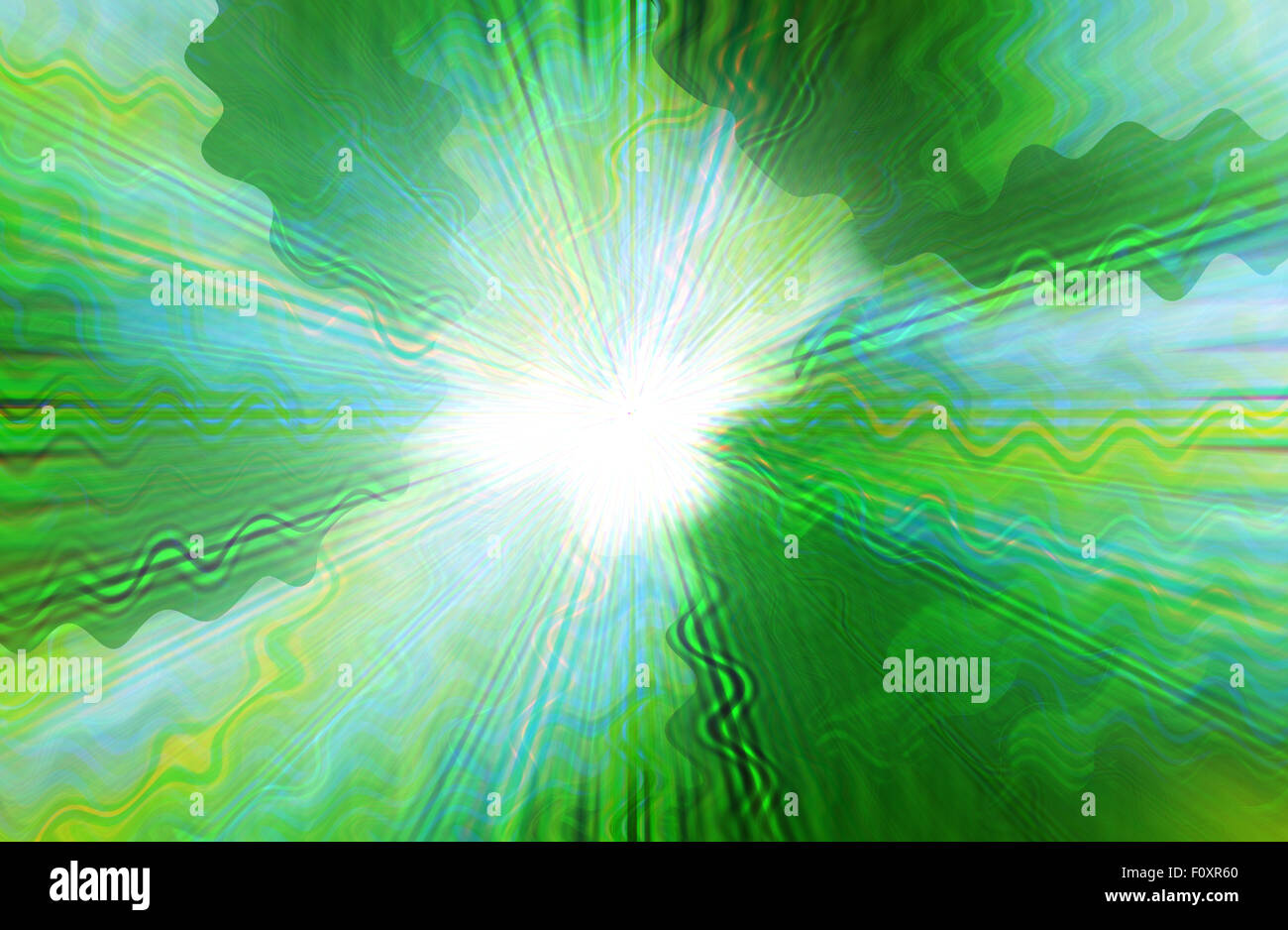 abstract green color background with motion wave Stock Photo - Alamy