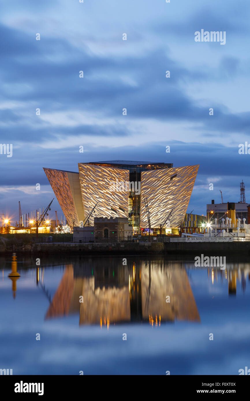 Titanic Museum, Belfast, North Ireland, United Kingdom, Europe Stock Photo