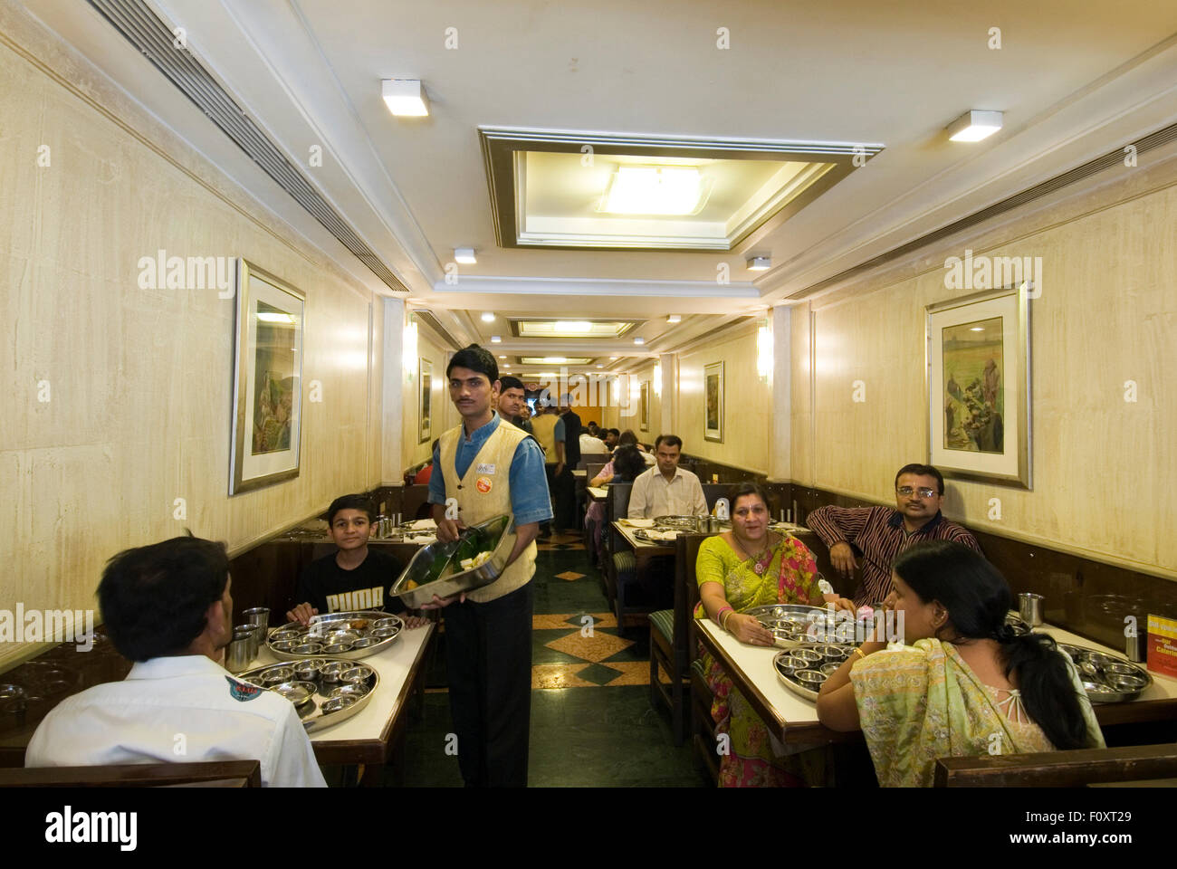 The image of Rajdhani hotel was shot in Mumbai-India Stock Photo