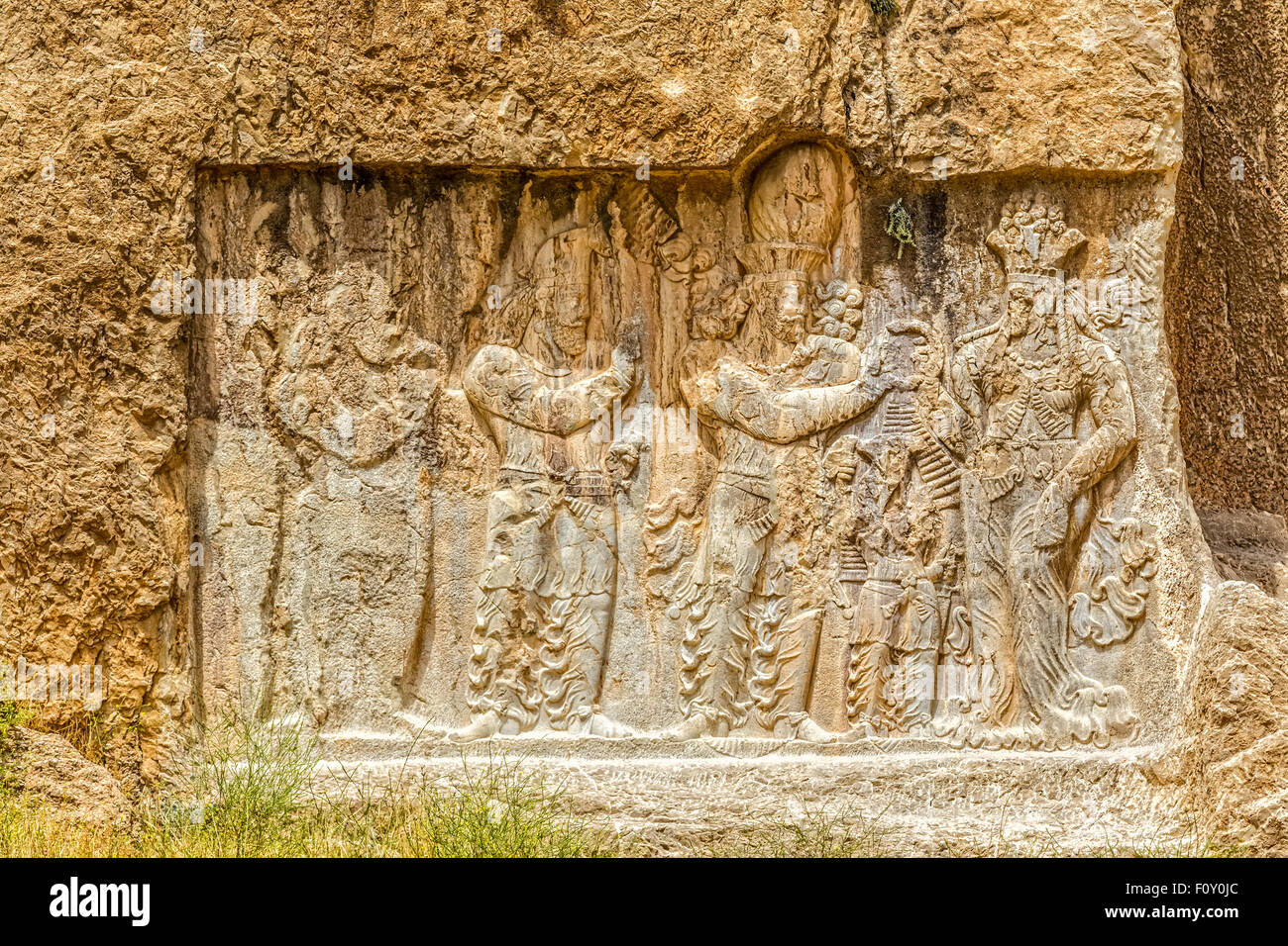 Naqash Rid Naqsh-e Rustam relief Stock Photo - Alamy