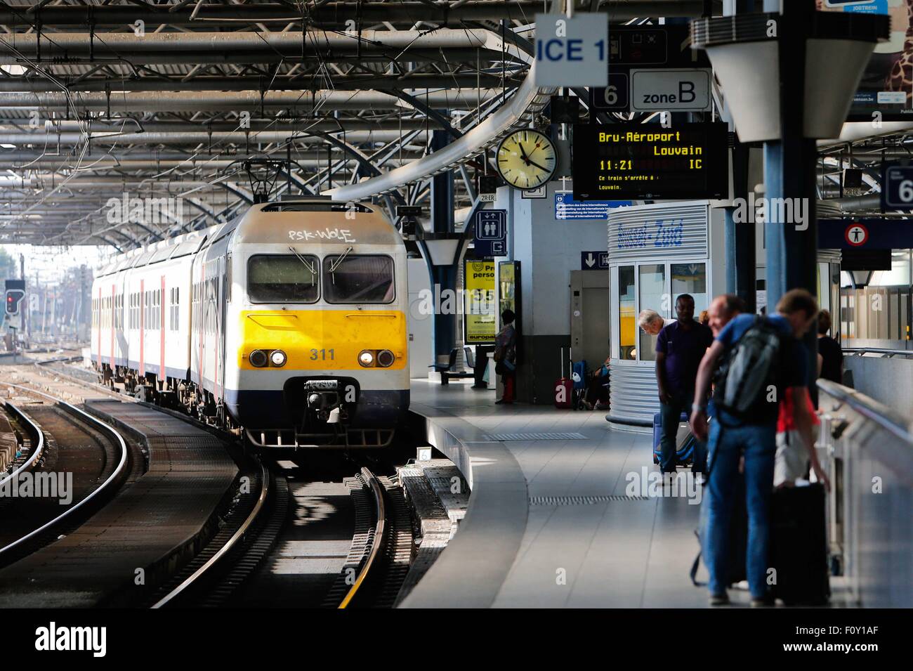 train from brussels to paris
