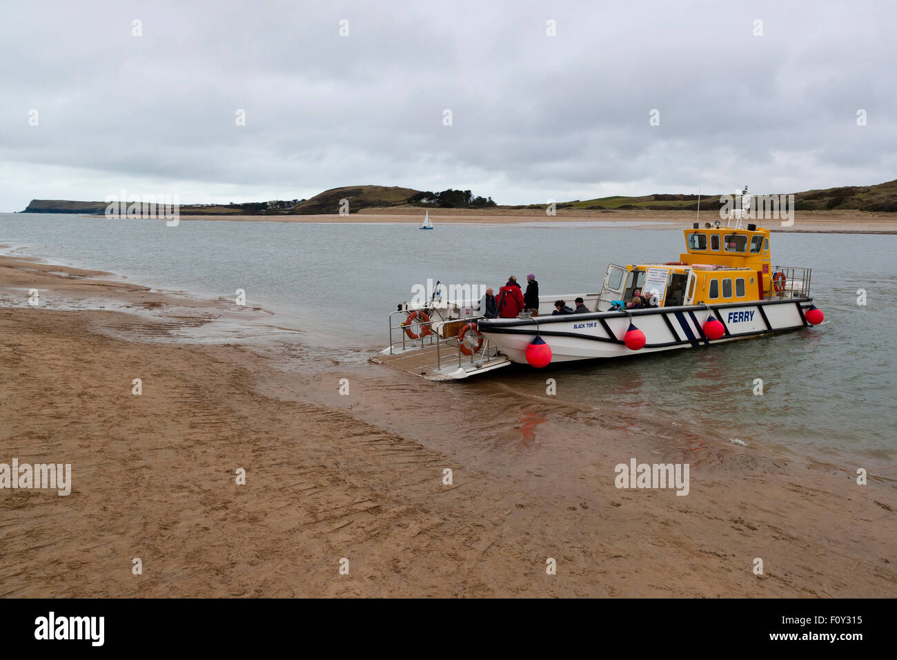 The Padstow Rock Ferry ,Padstow, Cornwall, South West,UK Stock Photo