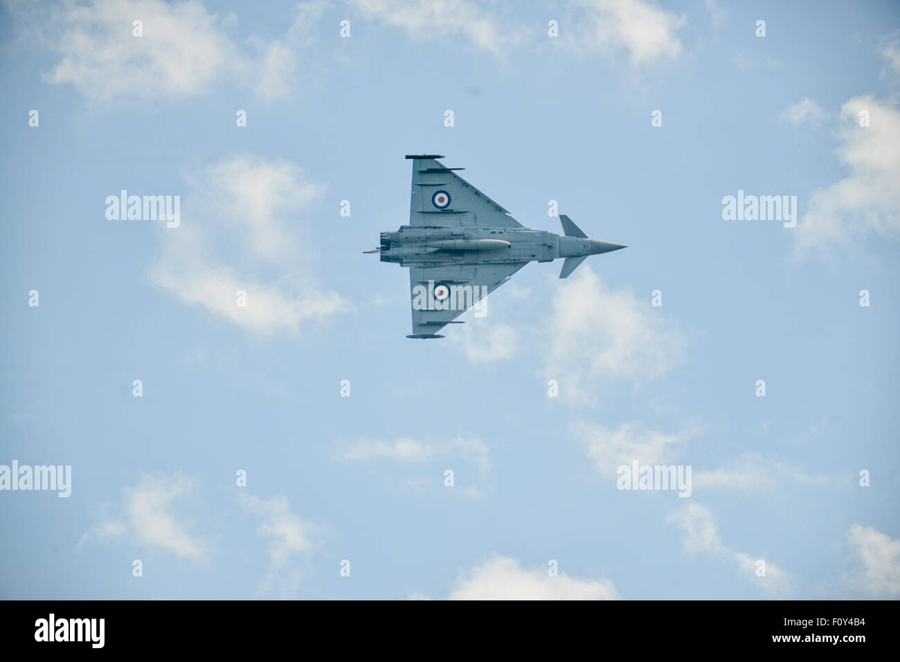 Typhoon Jet, In action over the skys of the UK Stock Photo