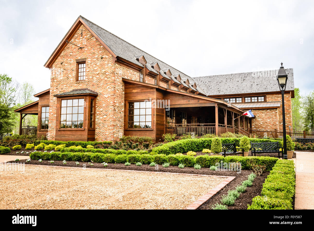 New Kent Winery, 8400 Old Church Road, New Kent, Virginia Stock Photo