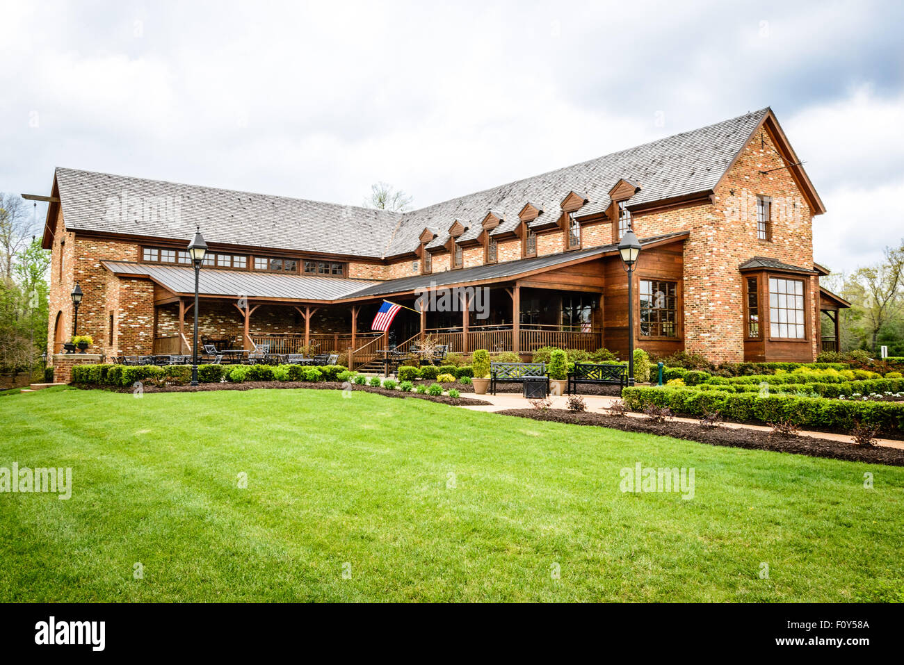 New Kent Winery, 8400 Old Church Road, New Kent, Virginia Stock Photo