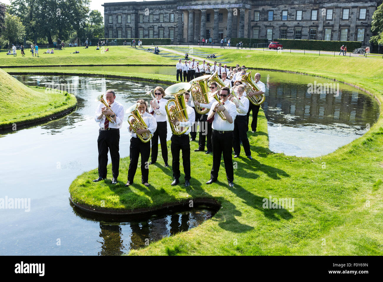 Scottish brass band hires stock photography and images Alamy