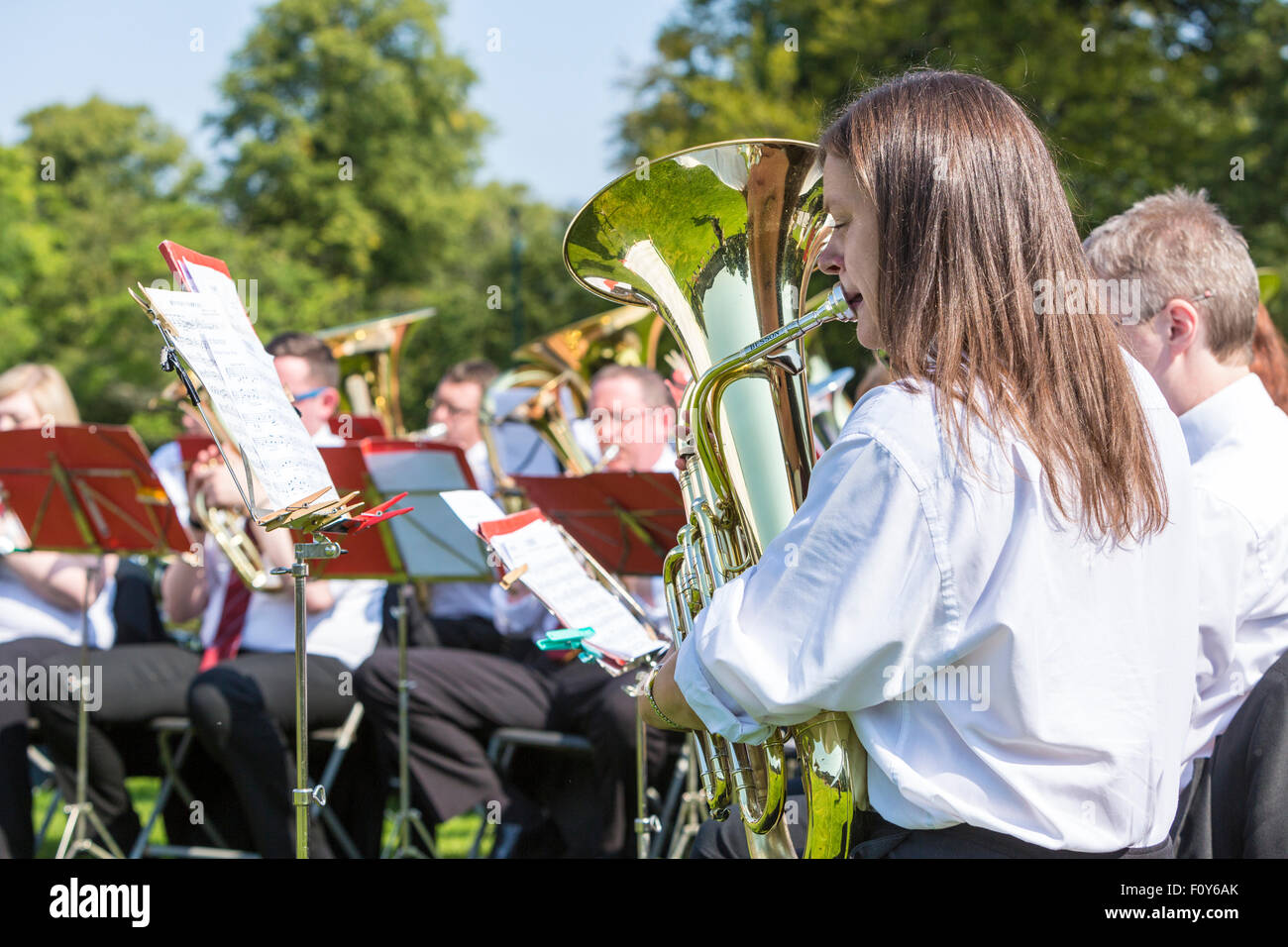 Scottish brass band hires stock photography and images Alamy