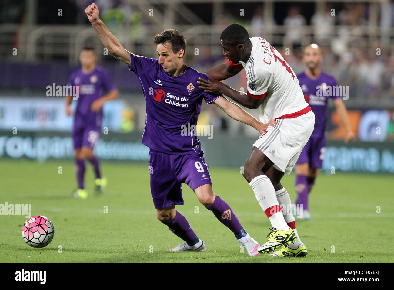 Fiorentina Vs Bologna, Fiorentina's forward Nikola Kalinic …