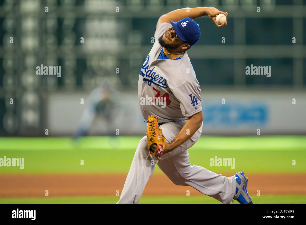 Los Angeles, United States. 19th Apr, 2022. Atlanta Braves relief pitcher Kenley  Jansen (74) enters the game in his first appearance against the Los Angeles  Dodgers during a MLB game, Tuesday, April