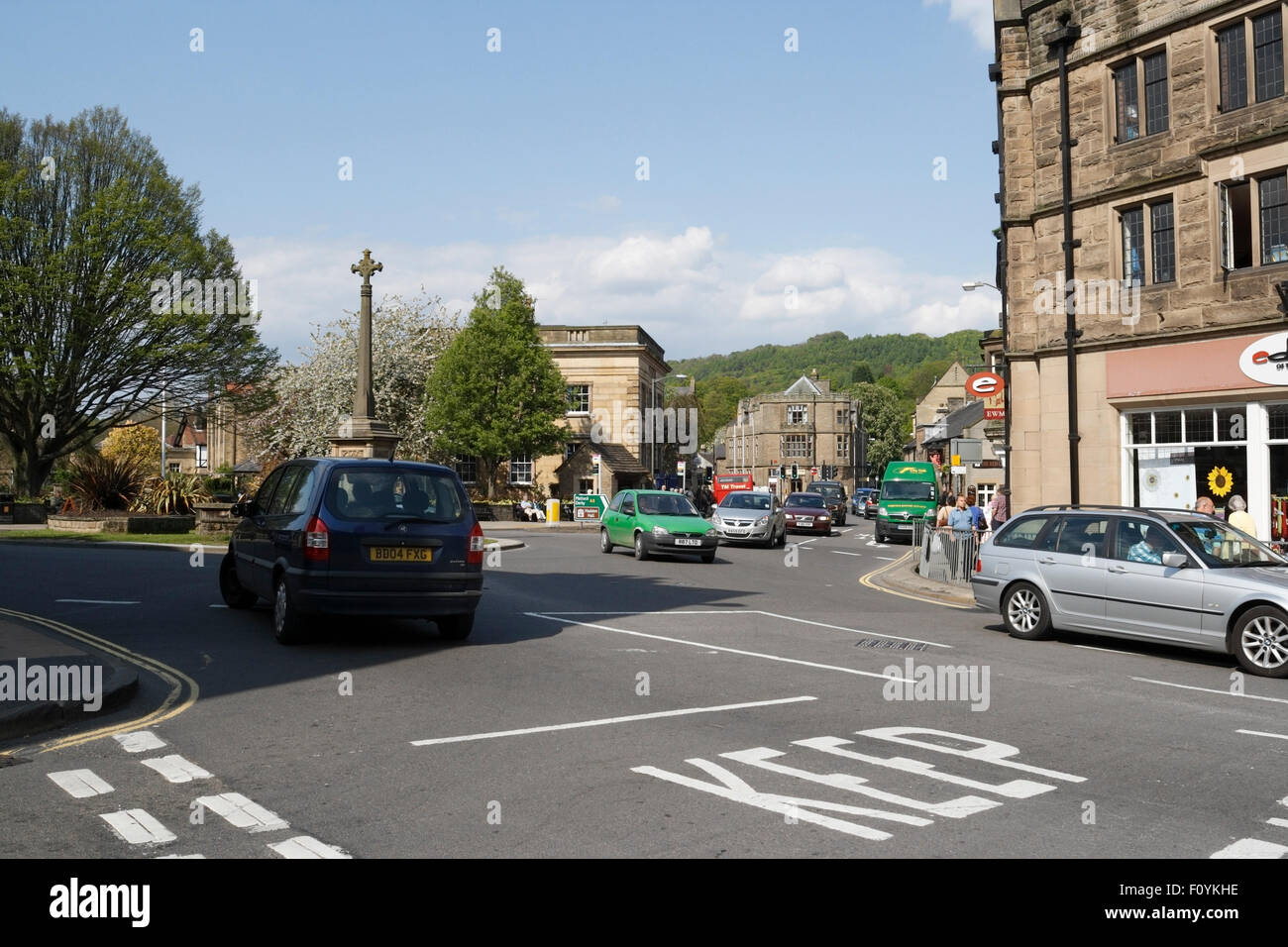 Bakewell road hires stock photography and images Alamy