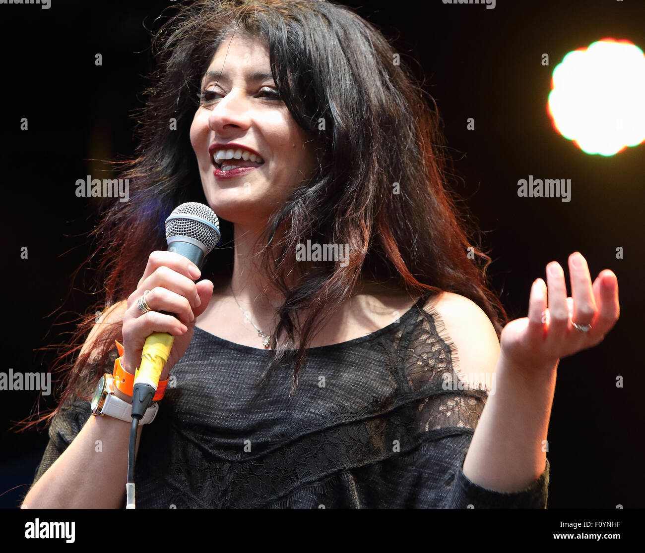 British Summertime Comedy Night at Hyde Park, London Featuring: Shappi ...