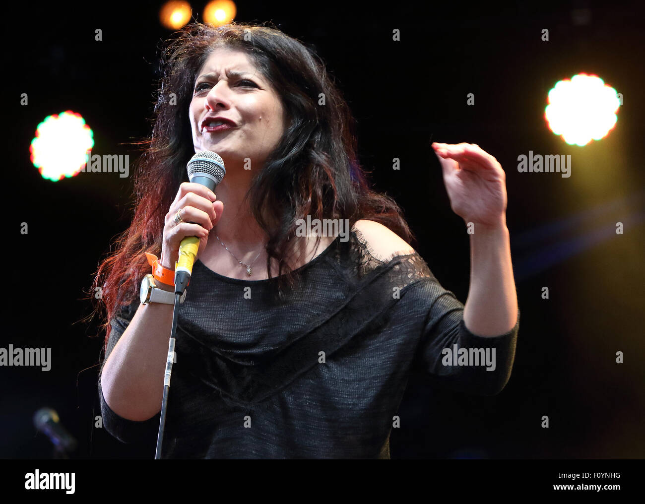 British Summertime Comedy Night at Hyde Park, London Featuring: Shappi ...