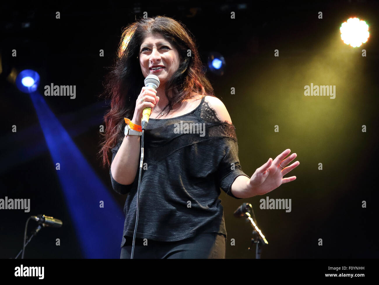 British Summertime Comedy Night at Hyde Park, London Featuring: Shappi ...