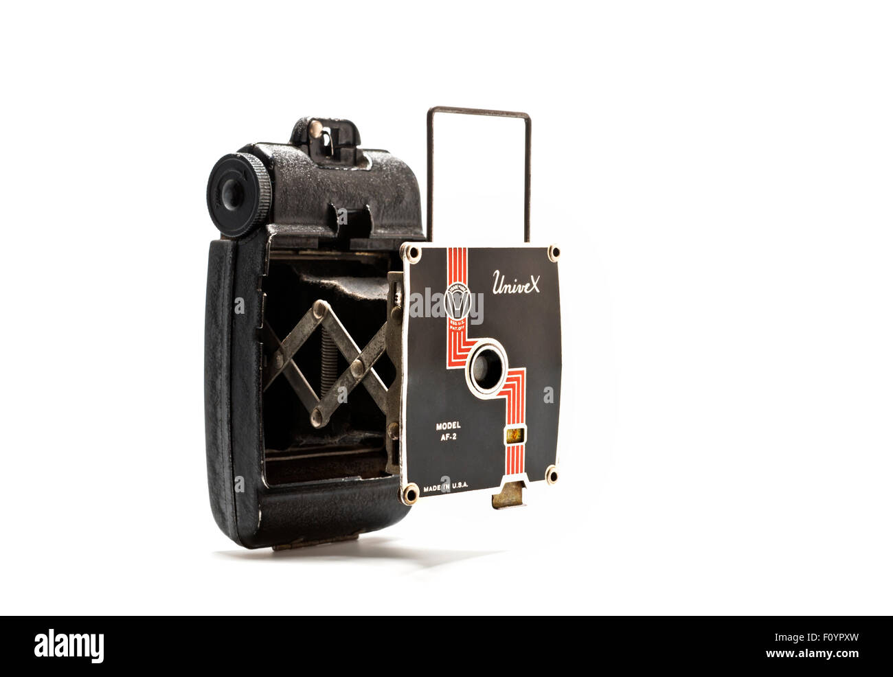 The Univex AF-2 Miniature Film folding spy Camera Stock Photo - Alamy