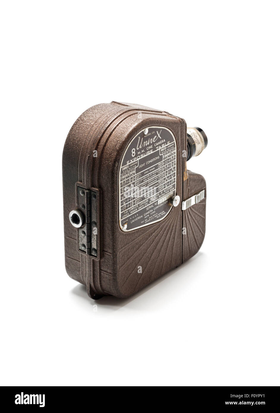 The Universal Camera Corporation Miniature Univex 8mm Spy Movie Camera