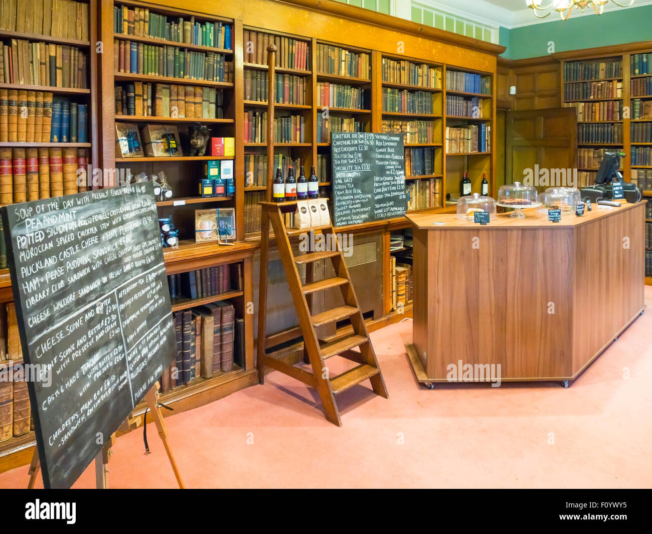 Tea Room Open To The Public In The Library Of Auckland